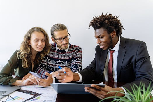 A sales rep personalizing a sales pitch