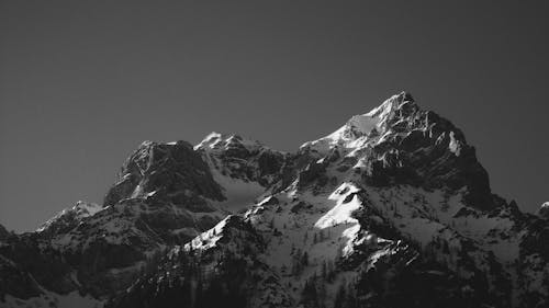 Imagine de stoc gratuită din alb-negru, alpin, apogeu
