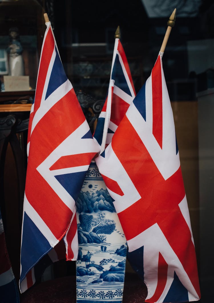 Photo Of British Flags