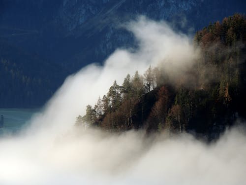Kostnadsfria Kostnadsfri bild av berg, moln, natur Stock foto