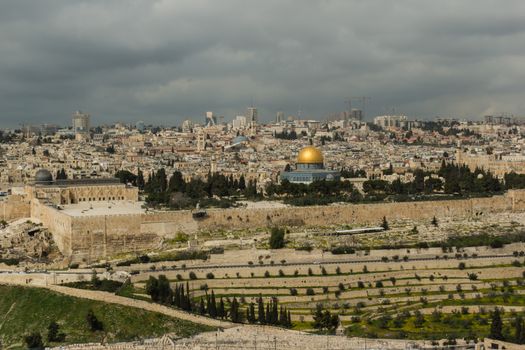 Mount of Olives and Gethsemane — Jerusalem