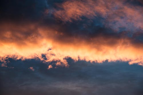 Fotos de stock gratuitas de anochecer, cielo, dramático