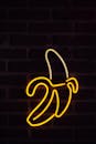A Banana Neon Sign