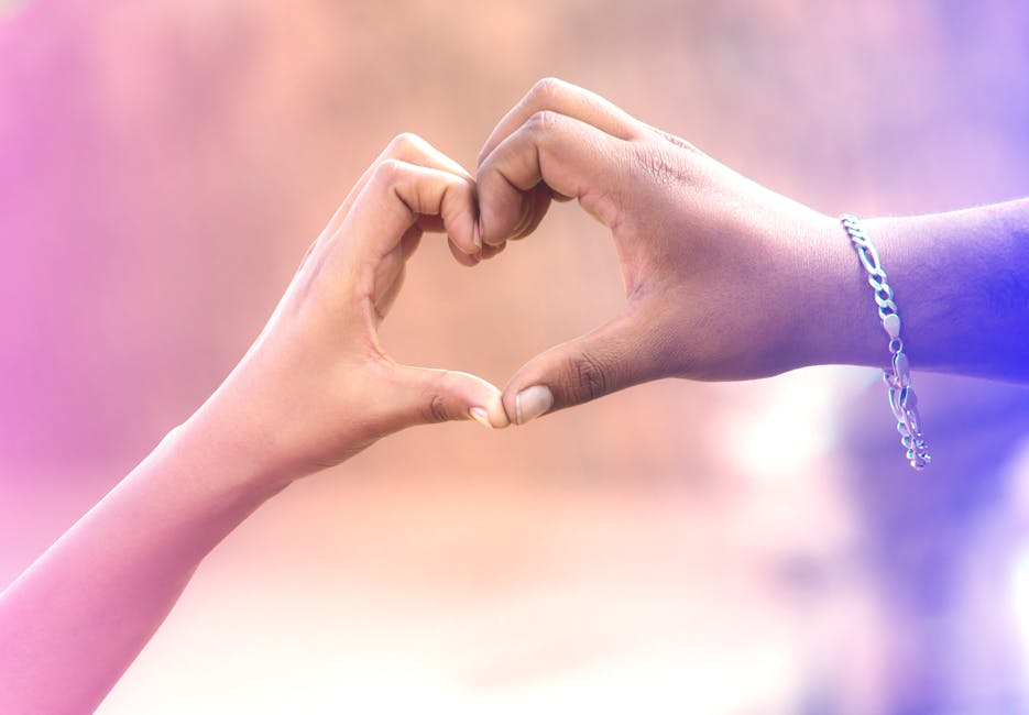 hands, heart, love