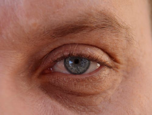 A Close-Up Shot of a Person's Eye