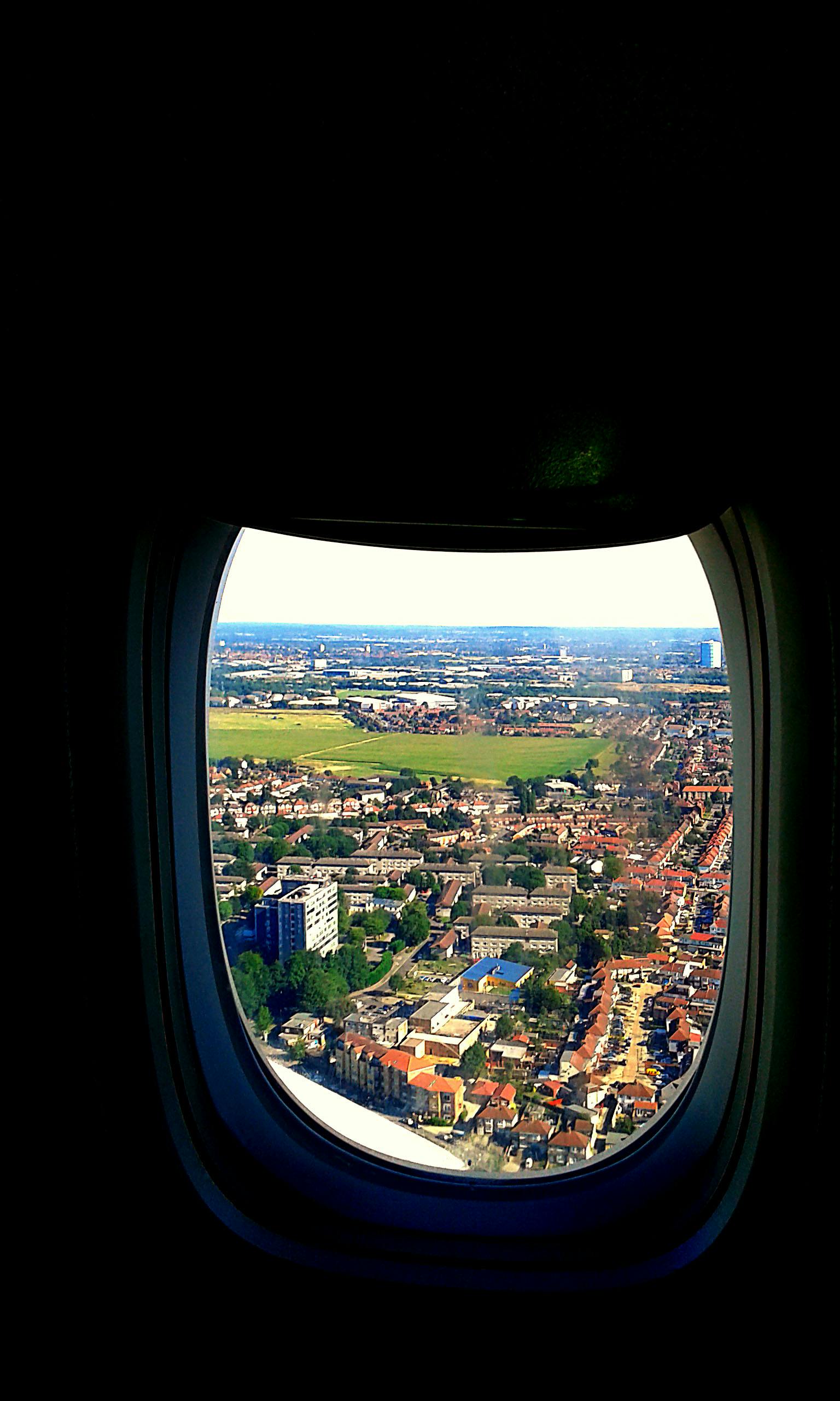 Free stock photo of Through aircraft window