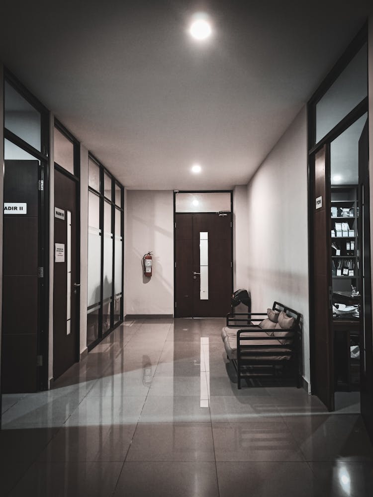 Interior Of Modern Office Hall