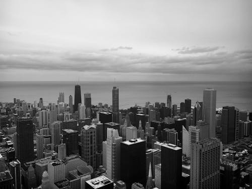 Foto d'estoc gratuïta de arquitectura, blanc i negre, ciutat