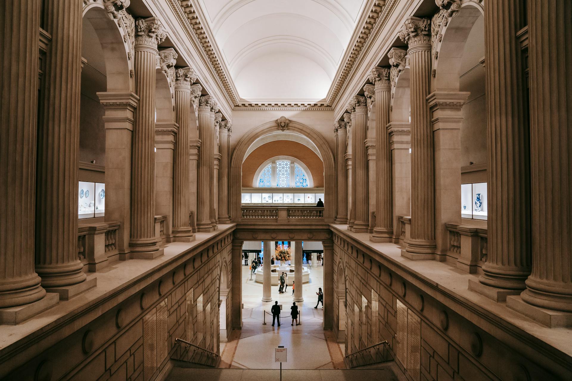 A Part of the Interior of Metropolitan Museum