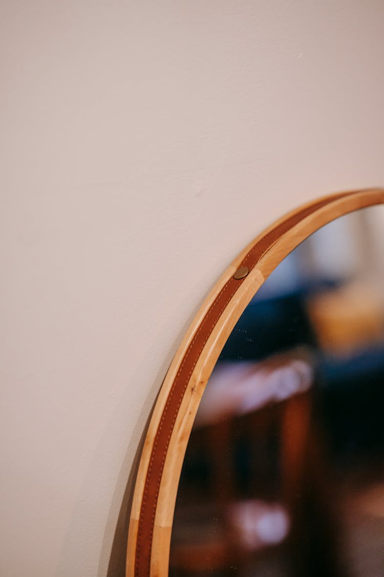 Frame Of Mirror On Wall