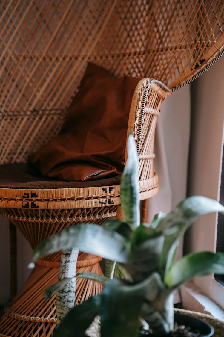 Chair Near Wall In Room