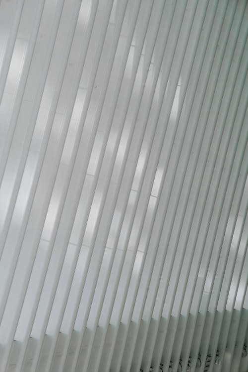 Strukturierter Hintergrund Des Modernen Gebäudedachs Mit Vertikalen Balken