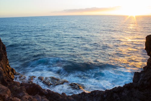 Free stock photo of atlantic ocean, beach, blue