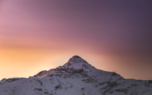 Foto profissional grátis de Alpes, céu com cores intensas, céu rosa