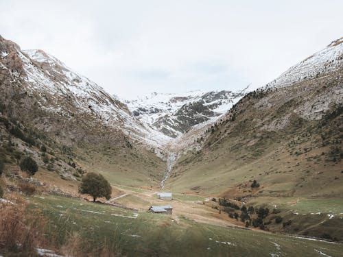 Foto stok gratis lansekap, lembah, musim dingin