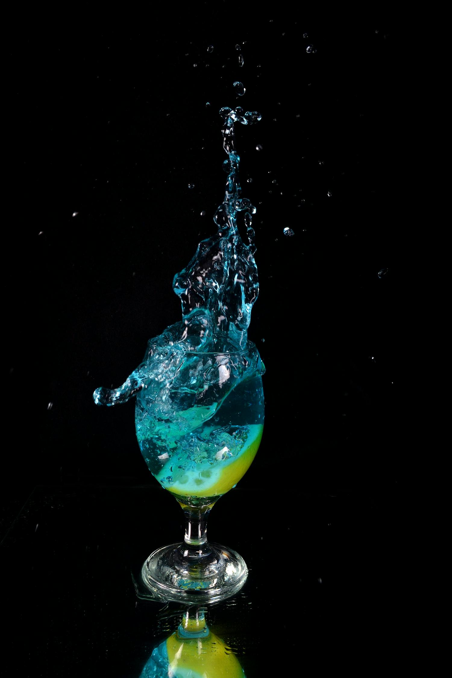 Free stock photo of colour water splash