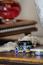 Blue Red and Silver Accessory