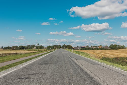 Road near Agricultural Land