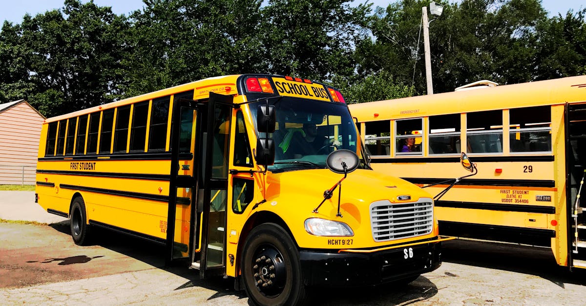 Free stock photo of school bus