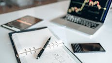 Black Pen on White Notepad