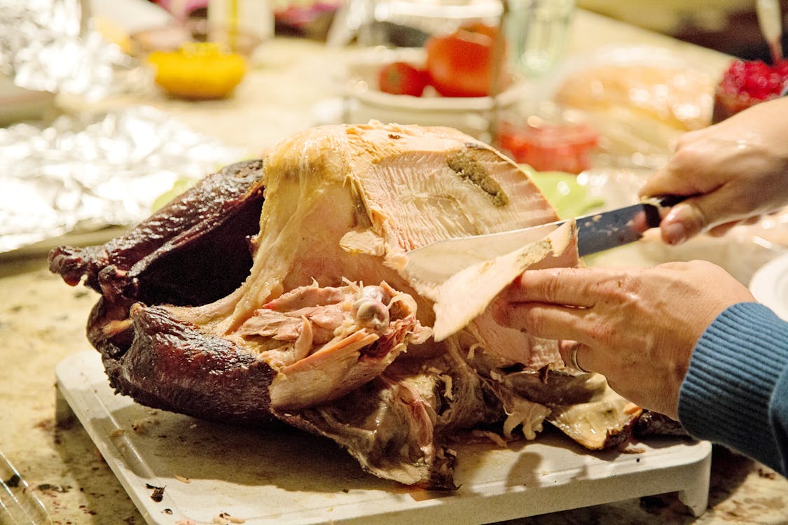 Foto profissional grátis de Ação de Graças, alimento, almoço