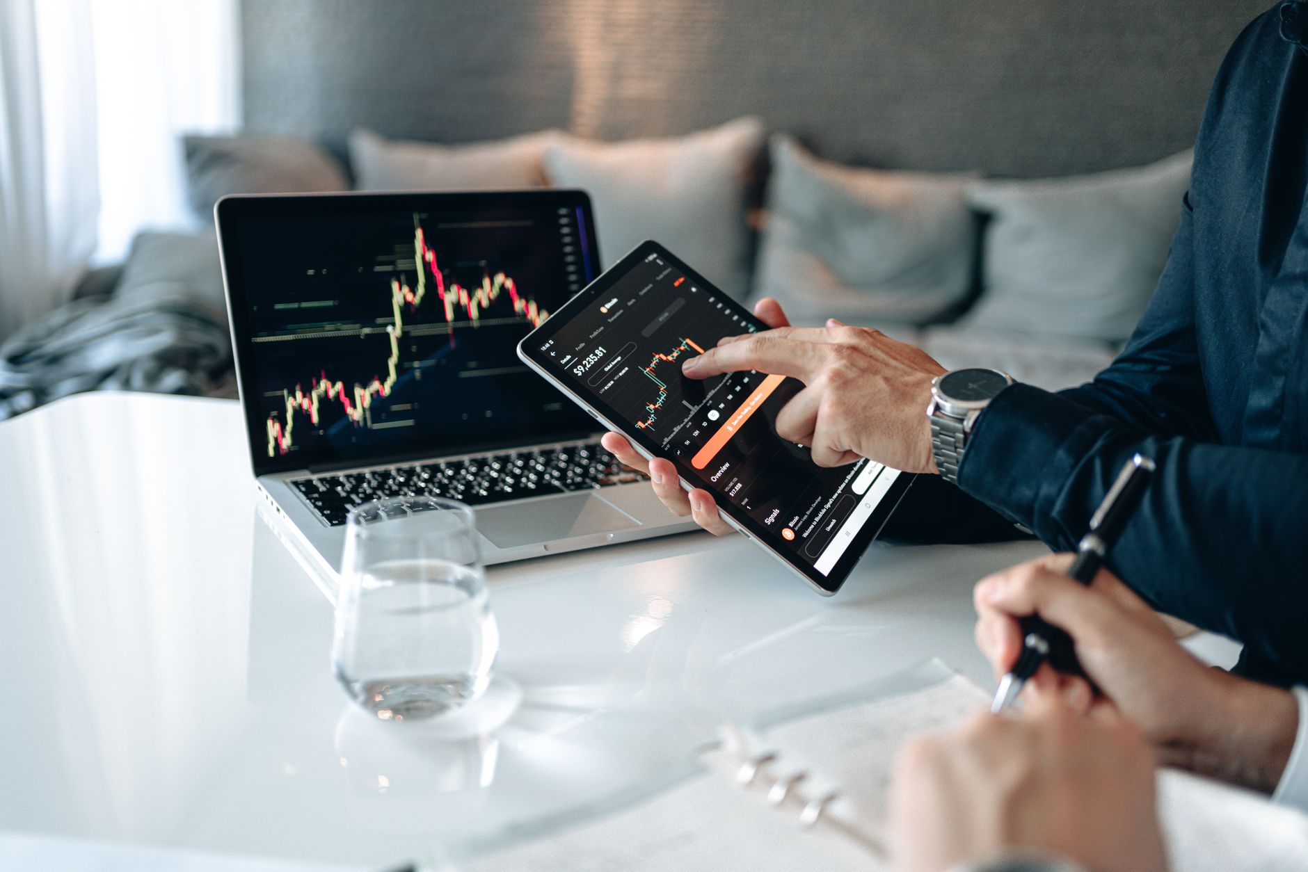 Stocks Making the Biggest Moves Midday: HCL Tech, GMR Airports, Waaree Energies and More