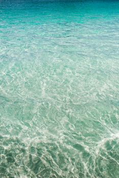 pale aqua shallow clear water