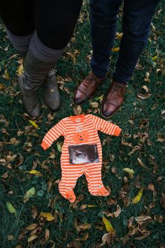 Baby Clothes on the Ground