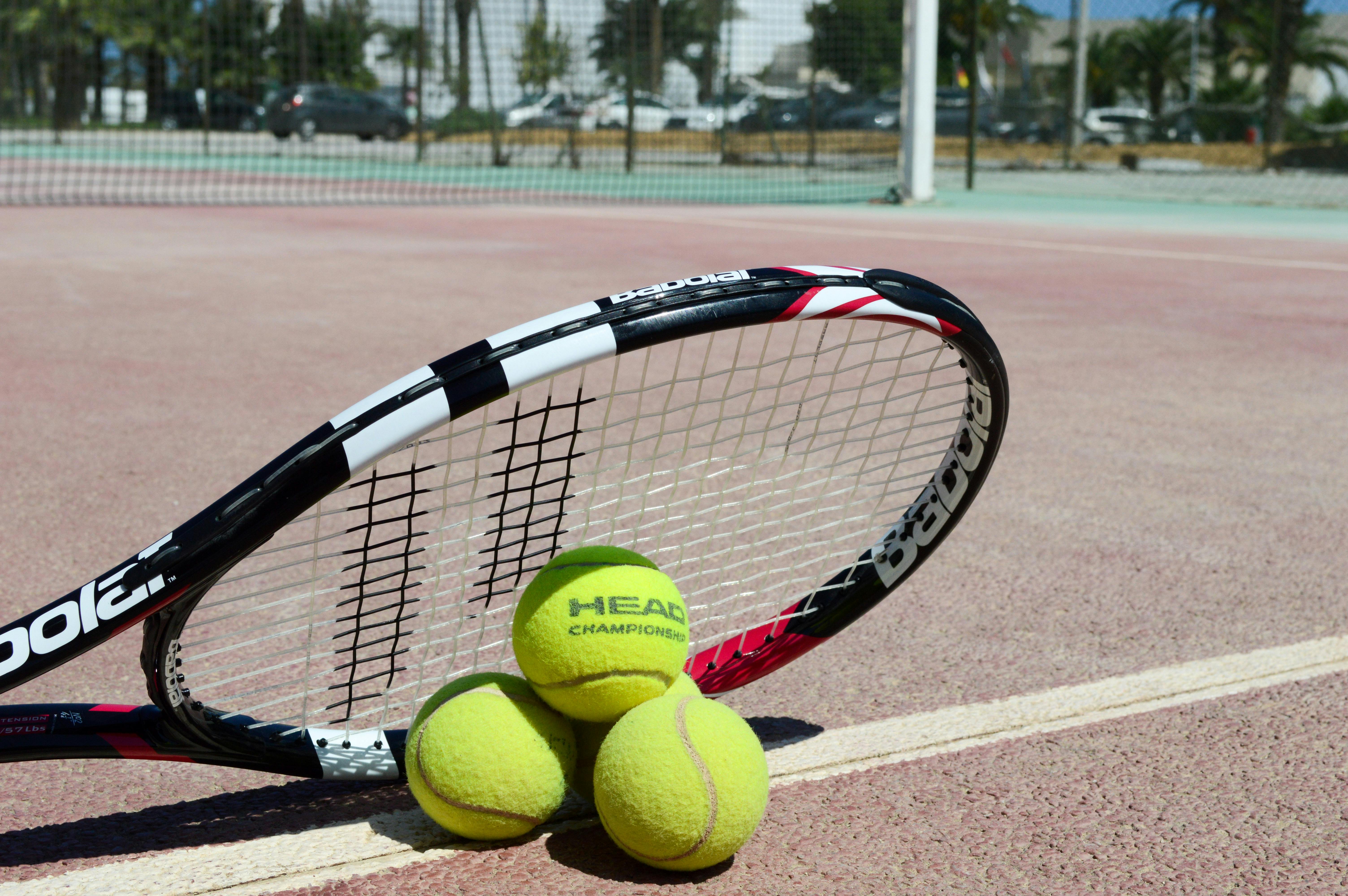 Free stock photo of tennis, tennis ball, tennis racket