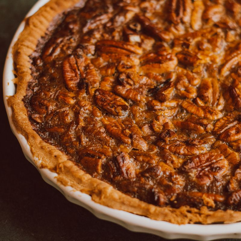 Maple Pecan Pie with Flaky Crust