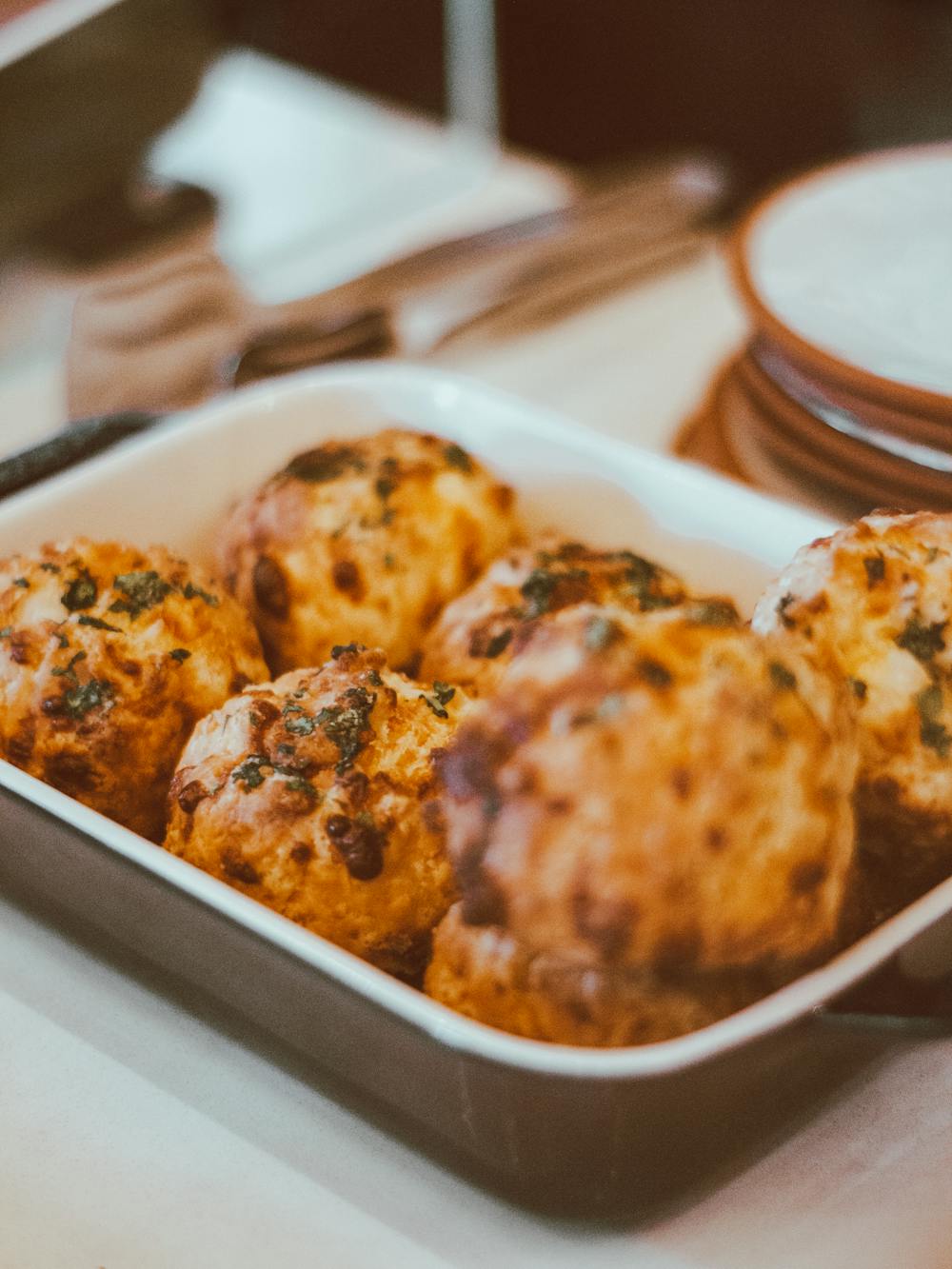 Garlic and Herb Cheese Scones