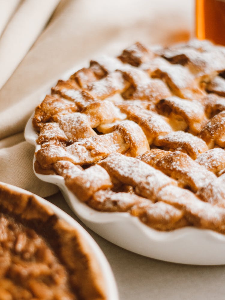 Close-up Of Homemade Pies