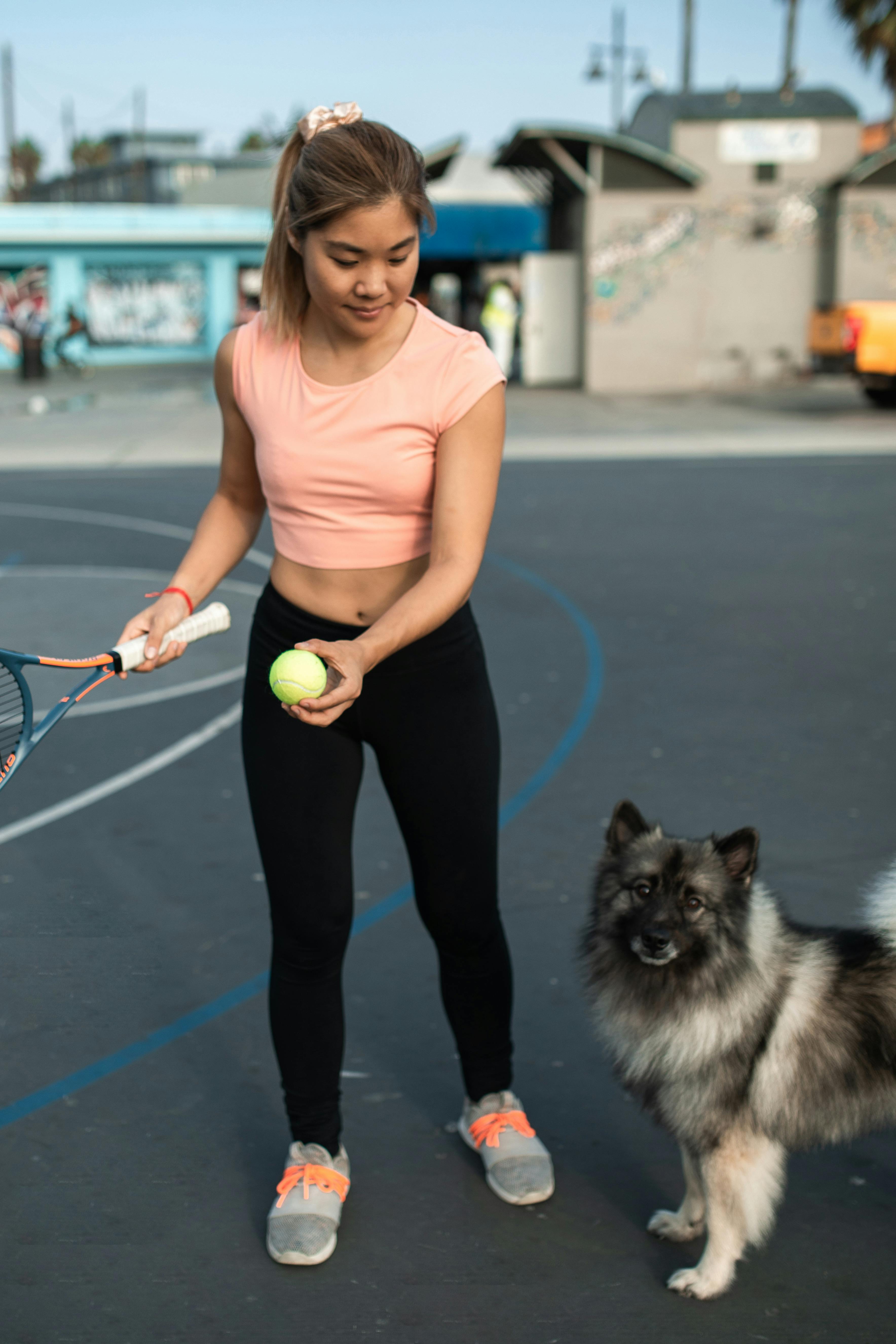 a woman playing tennis