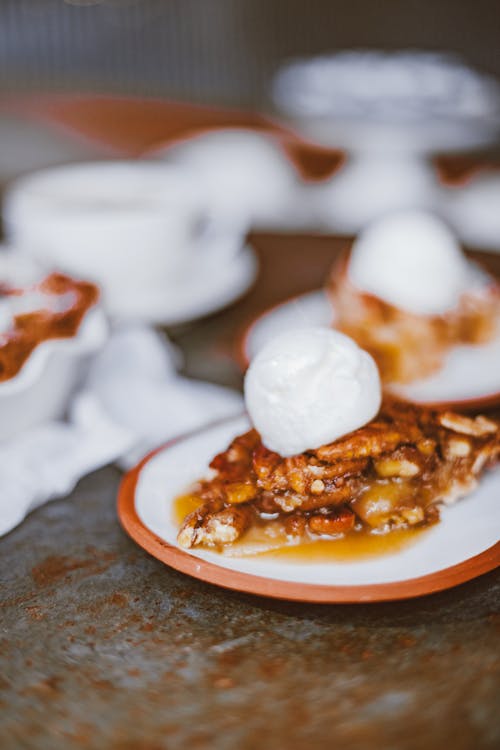 A Slice of Pie with Cream Cheese