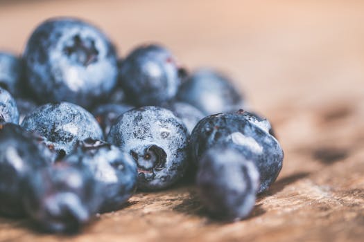 Free stock photo of food, healthy, blueberries, fruit