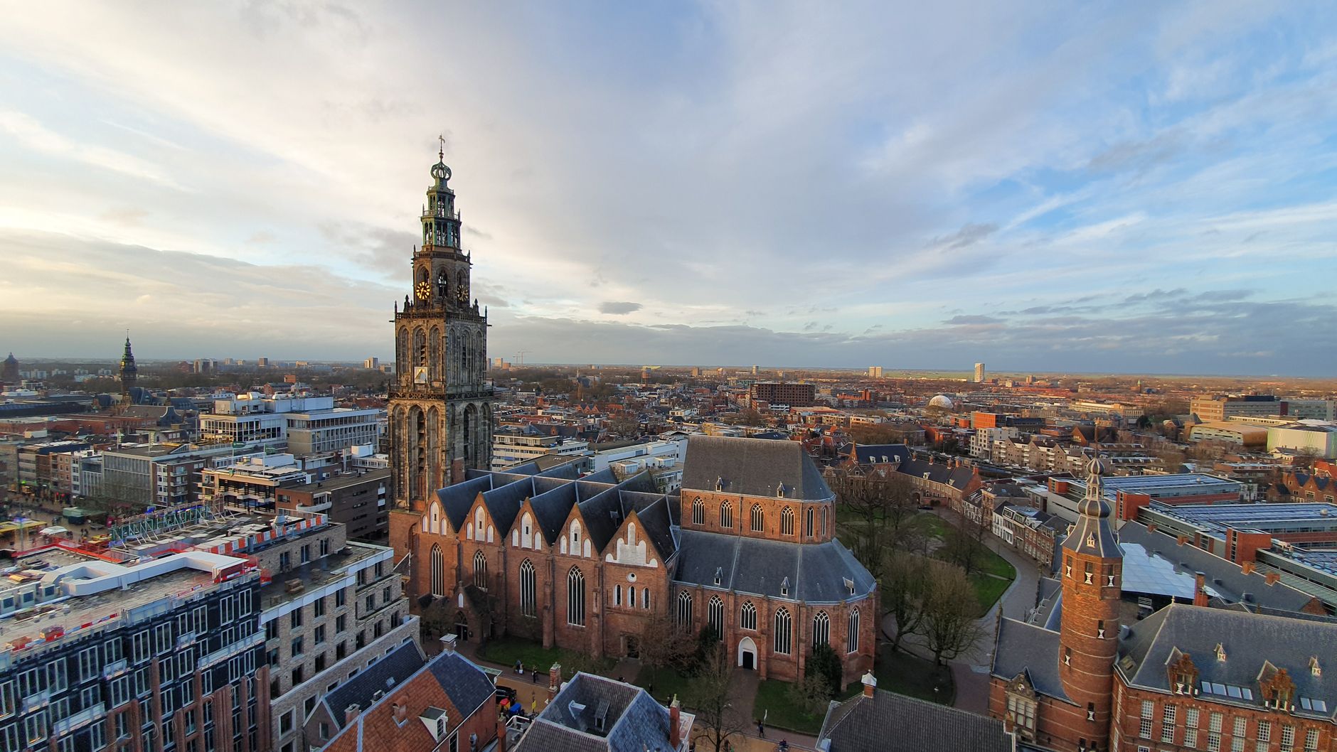 Erasmus en Groninga, Países Bajos