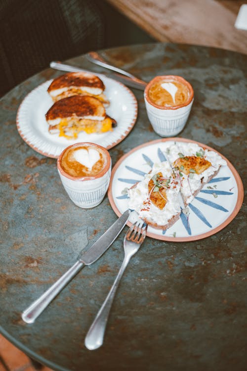 Free Coffee in a Cups Stock Photo