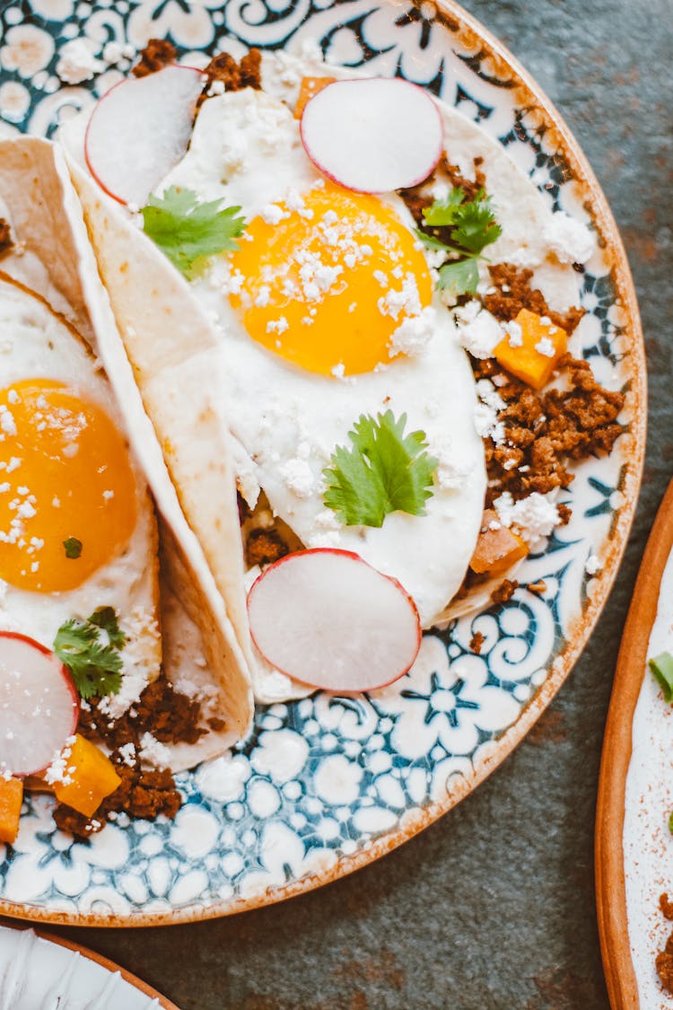 Breakfast Tacos With Eggs 