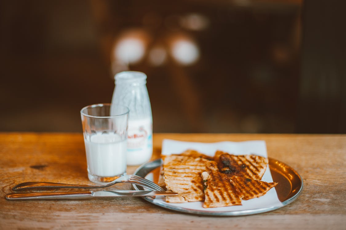 Free Grilled Breakfast Tortilla  Stock Photo