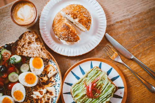 Free Photo of Breakfast on Table Stock Photo