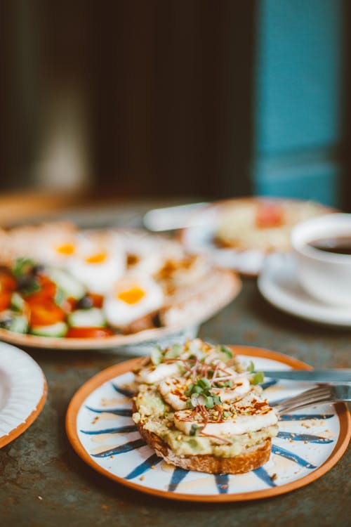 Free Close-Up Shot of a Dish on a Plate Stock Photo