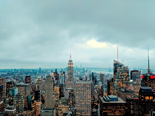 Fotobanka s bezplatnými fotkami na tému budovy, Empire State Building, mesto