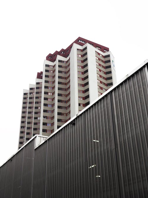 Low-Angle Shot of an Apartment Building 