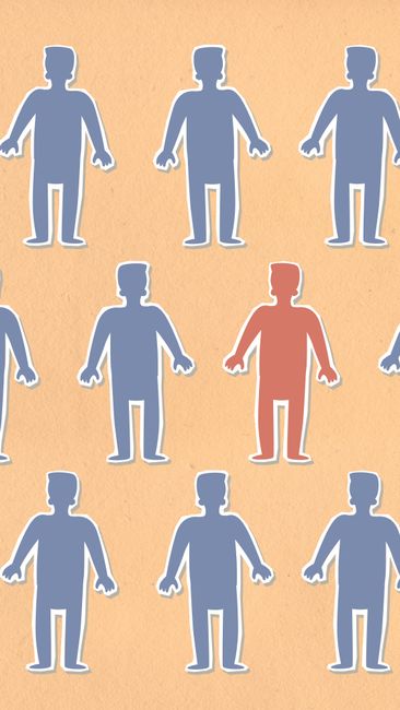 people group diverse personalities illustration