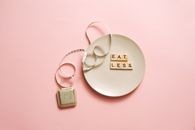 Scrabble Tiles on a Plate