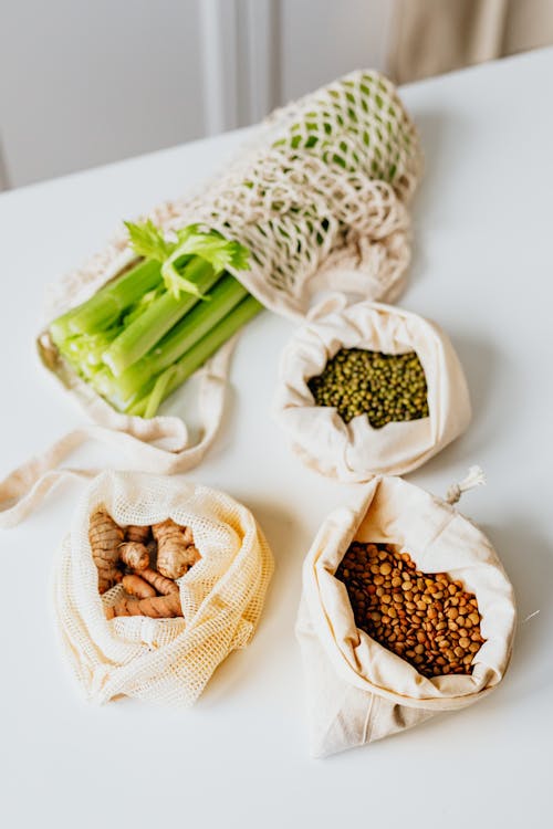 Grains on a Table