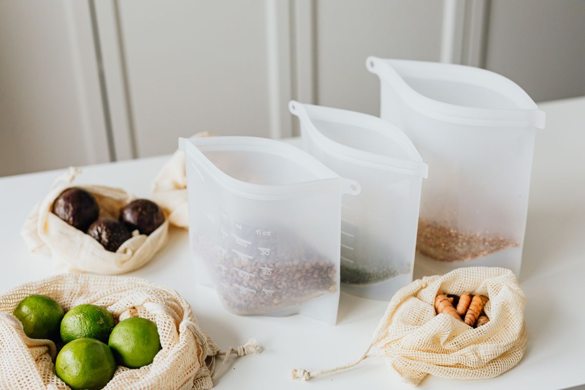 silicone food storage bags