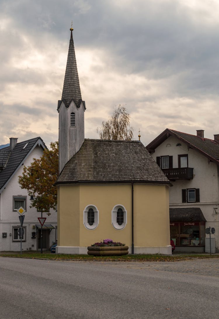 Small Chapel In A Village