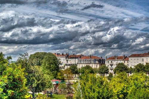 cloudscape, hdr, タウンの無料の写真素材
