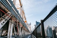 Pedestrian lane on Queensboro Bridge